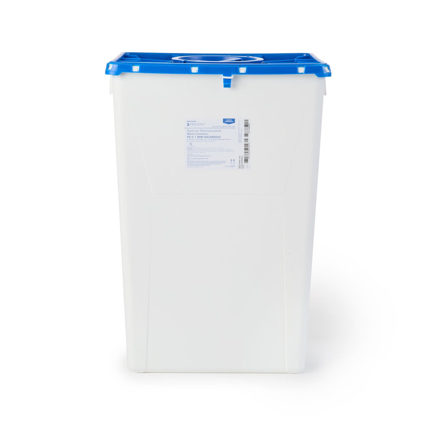 McKesson Prevent® Pharmaceutical Waste Container, 18 Gallon Capacity