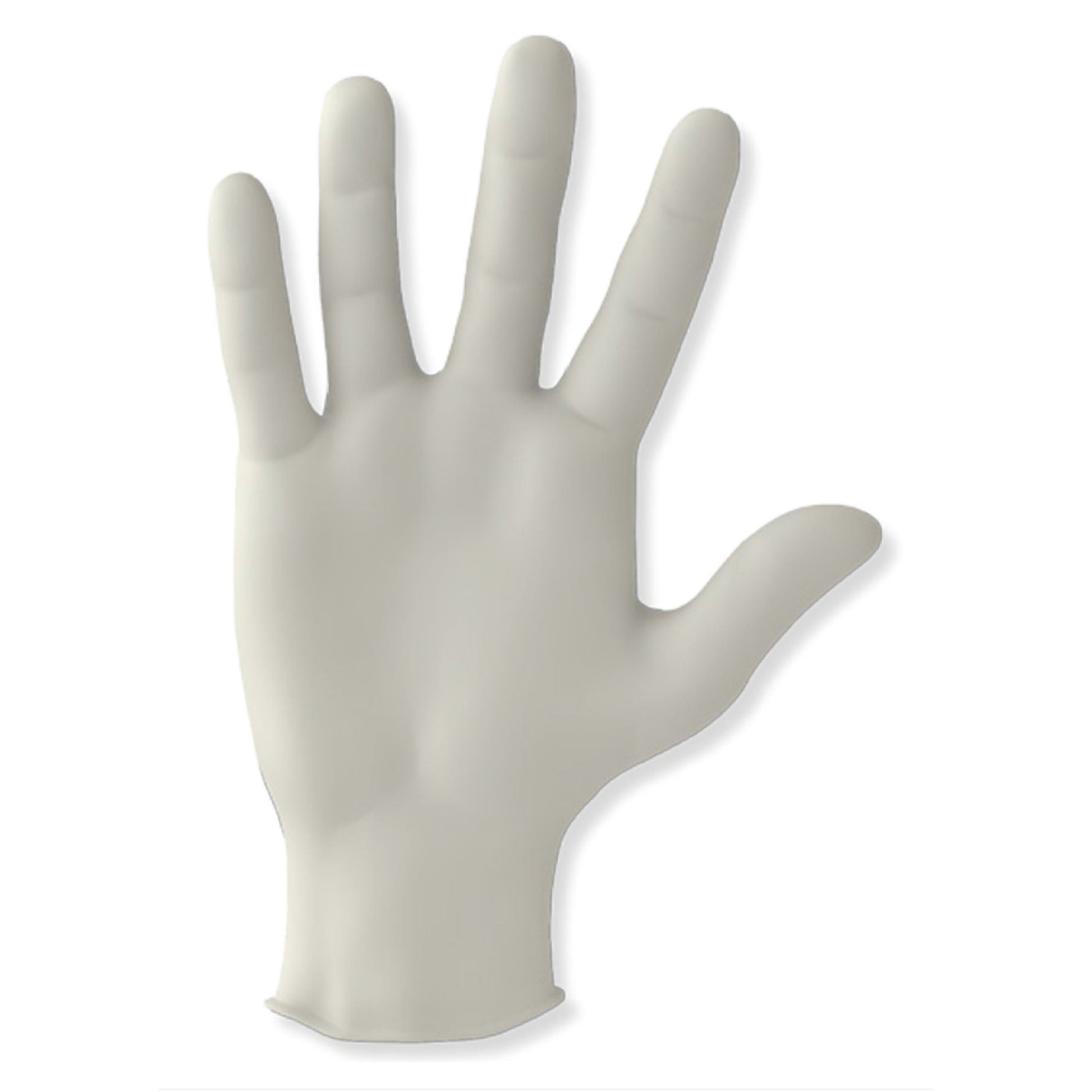 Polymed® Latex Exam Glove, Small, Ivory