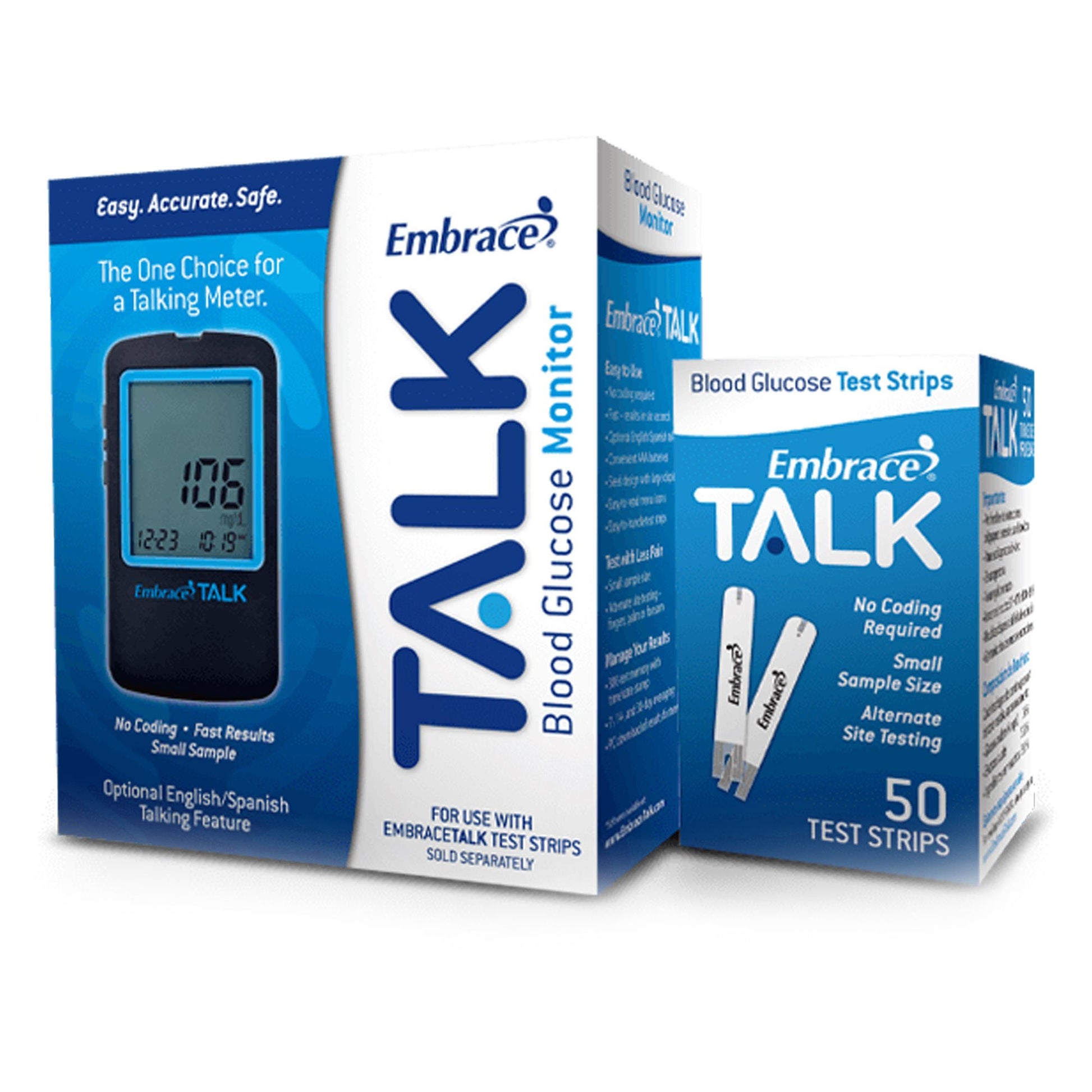 Omnis Health Embrace® Blood Glucose Test Strips