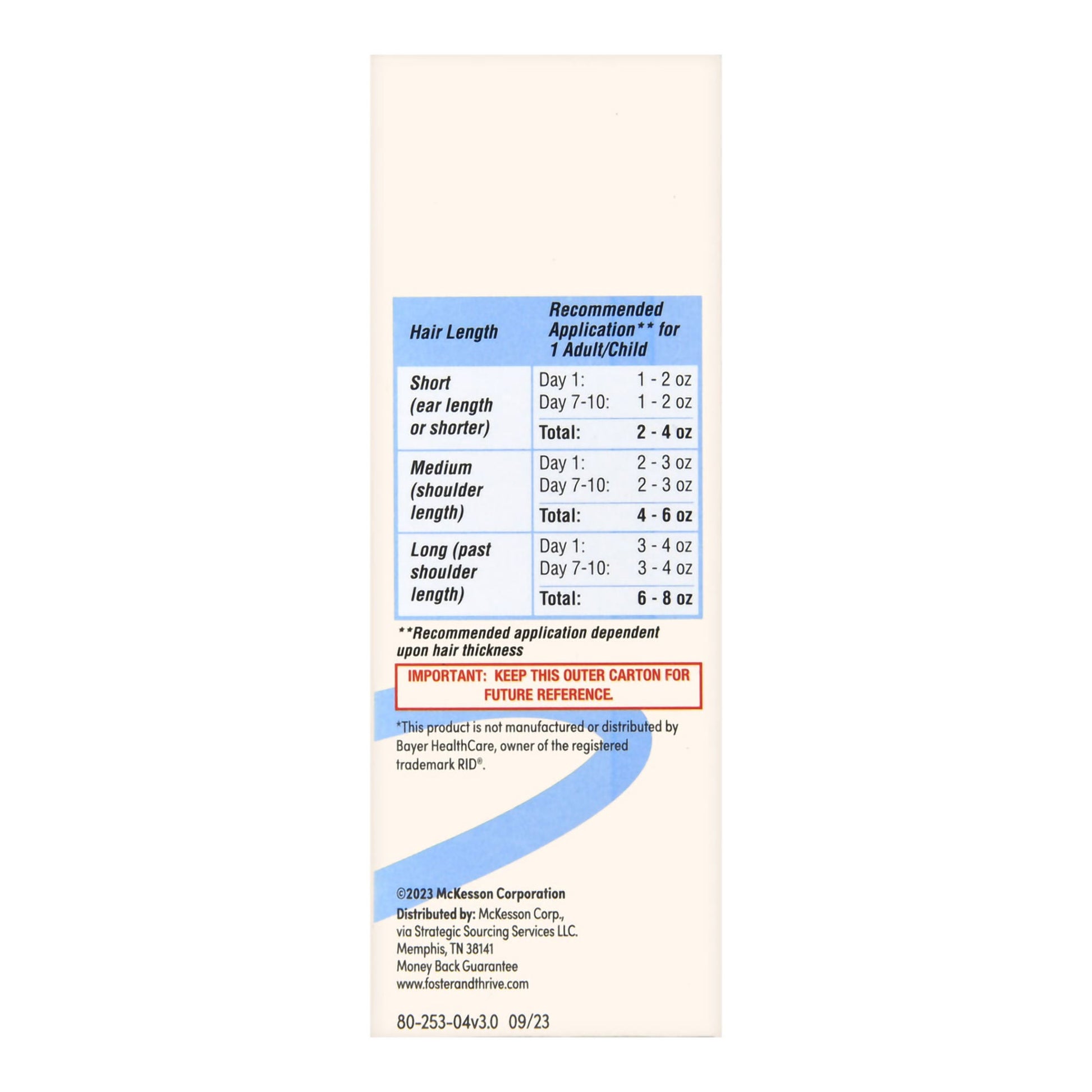 Foster & Thrive™ Maximum Strength Lice Killing Shampoo