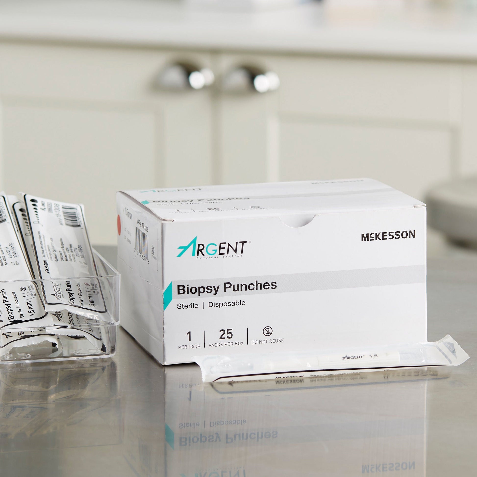 Biopsy Punch McKesson Argent™ Dermal 1.5 mm