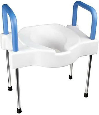 Maddak Extra Wide Tall-Ette Elevated Toilet Seat with Aluminum Legs