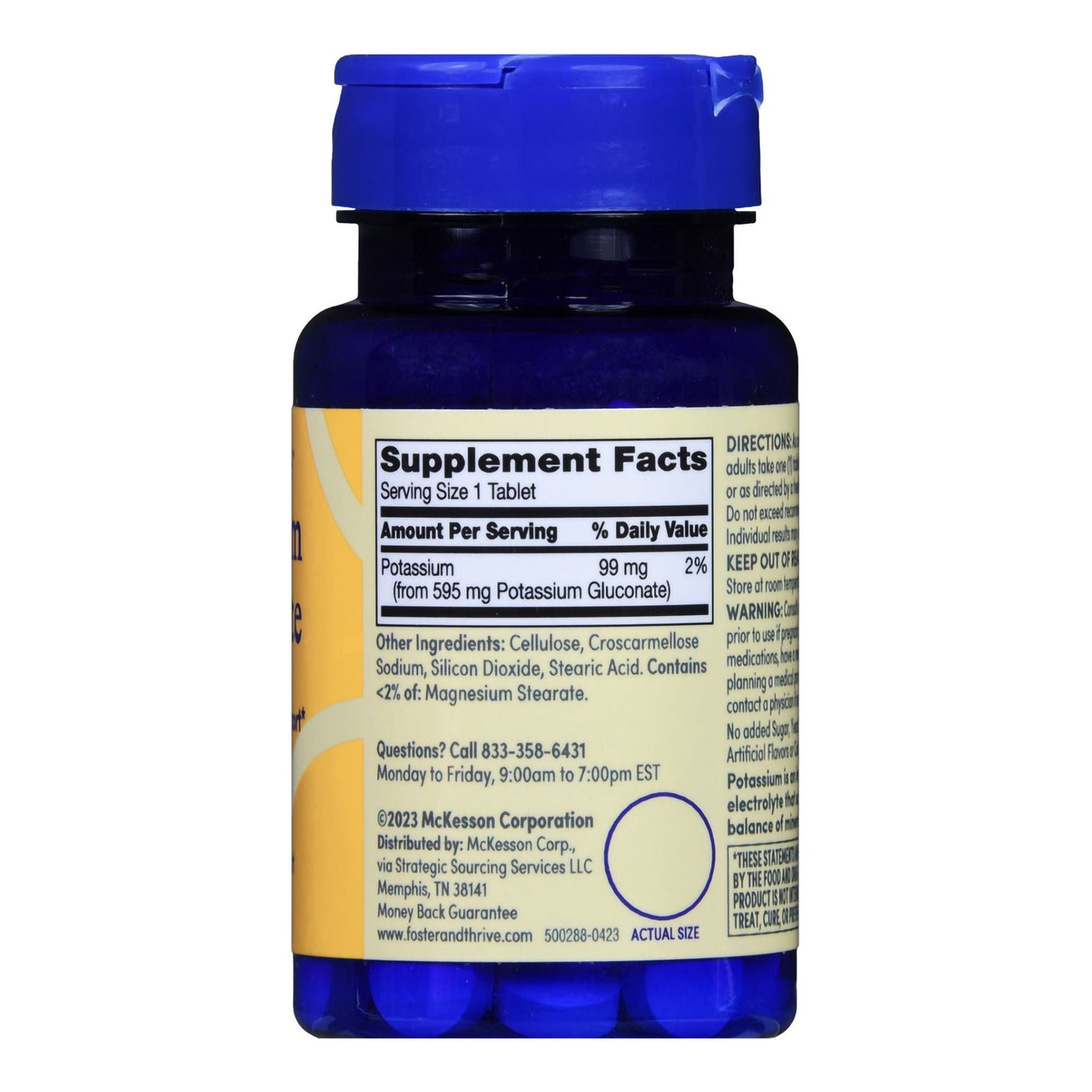 Foster & Thrive™ Potassium Gluconate 595 mg Tablets