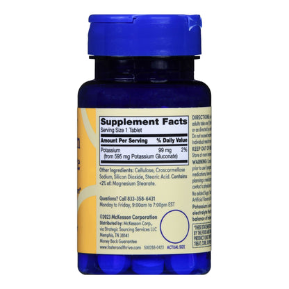 Foster & Thrive™ Potassium Gluconate 595 mg Tablets