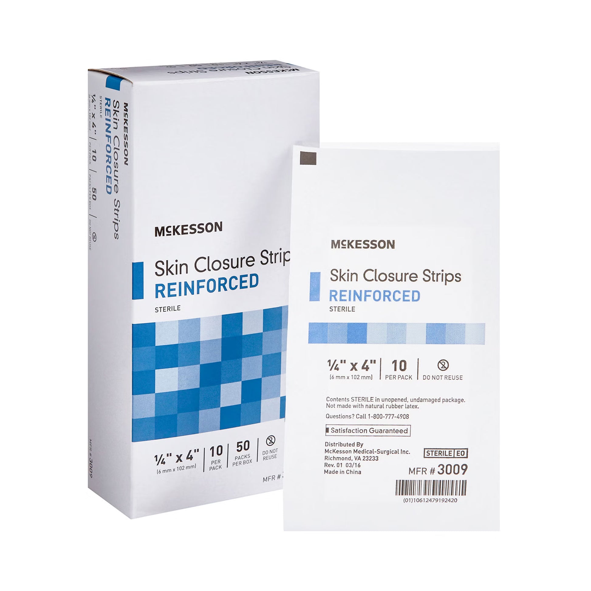 McKesson Skin Closure Reinforced Strip