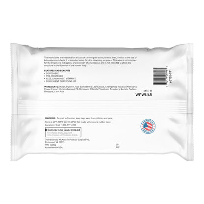 McKesson Fragrance Free Personal Cleansing Wipe