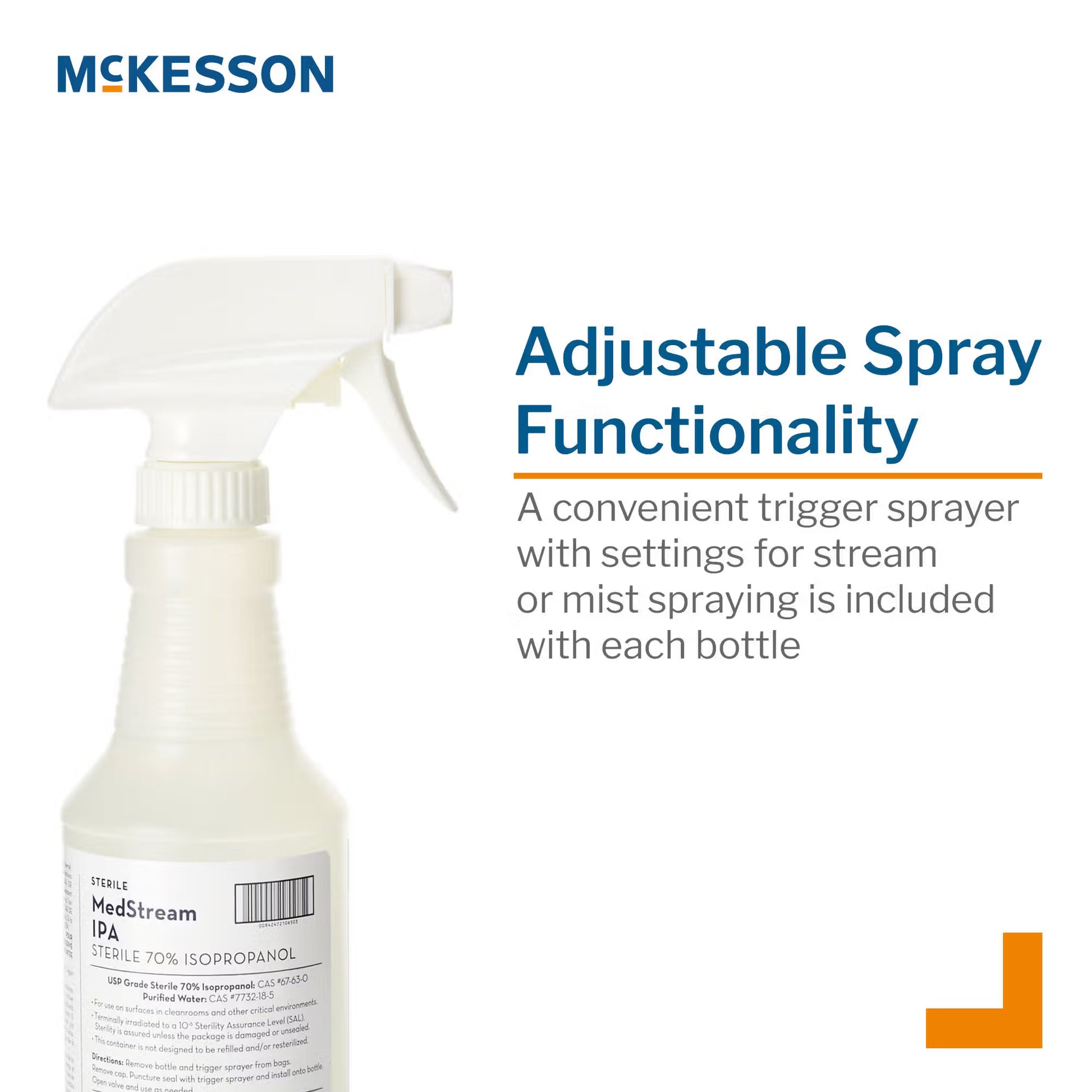 McKesson Surface Disinfectant Cleaner, 16-ounce Bottle