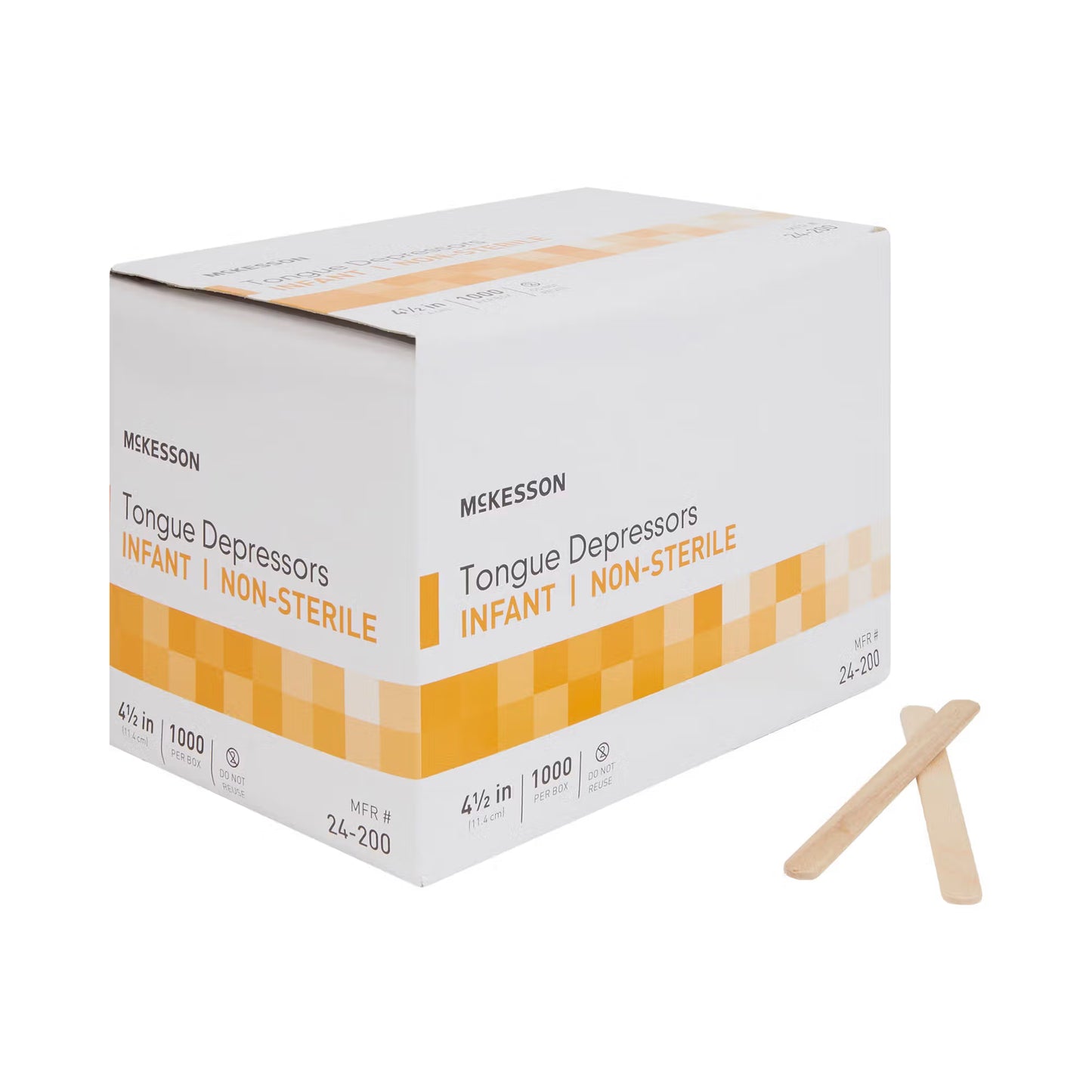 McKesson Tongue Depressor for Infant Use, Nonsterile