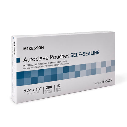 McKesson Sterilization Pouch, 7.5 x 13 Inch