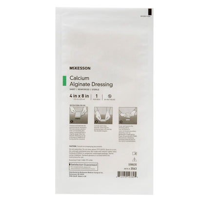 McKesson Alginate Dressing, 4 x 8 inch