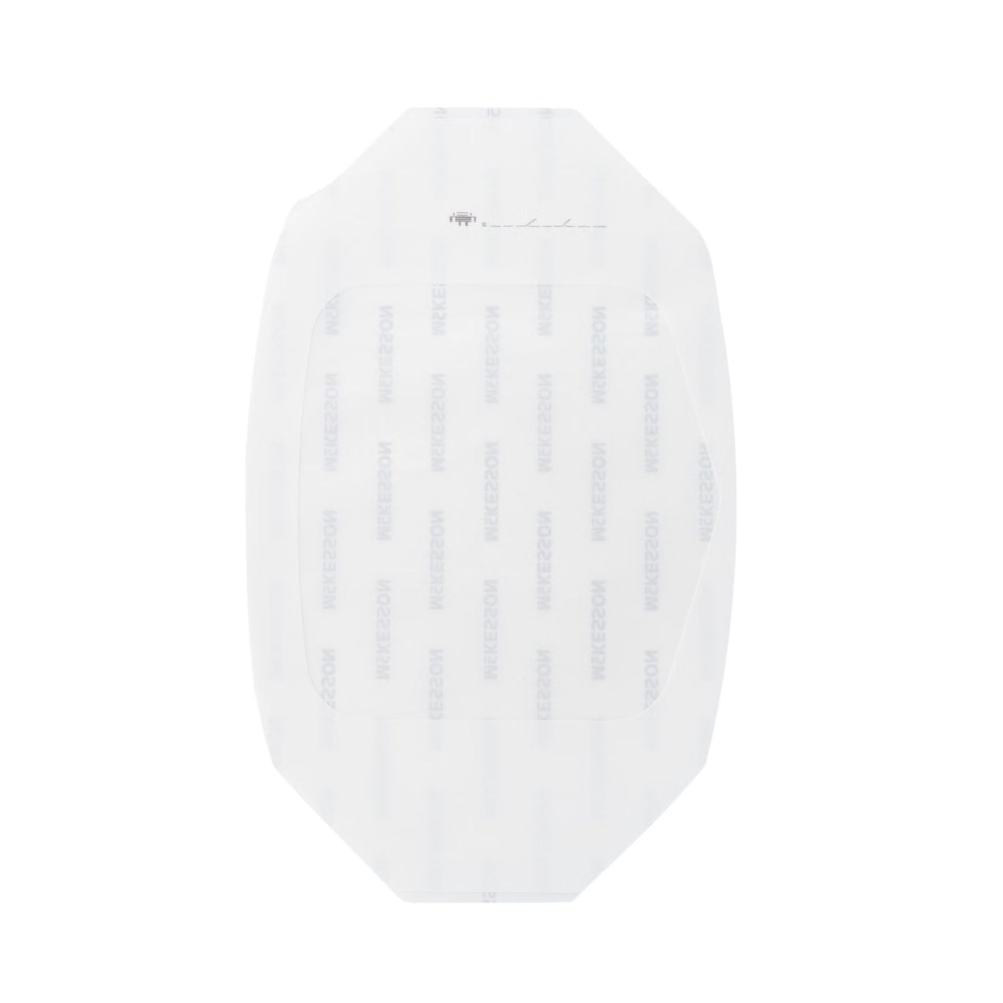 McKesson Octagonal Dressing with Frame-Style Delivery, 6 x 8 Inch, Transparent