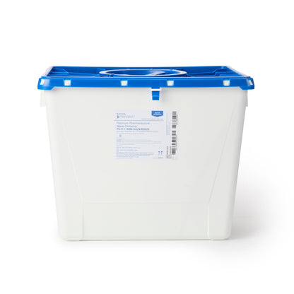 McKesson Prevent® Pharmaceutical Waste Container, 8 Gal., 13.5 x 17.3 x 13 inch