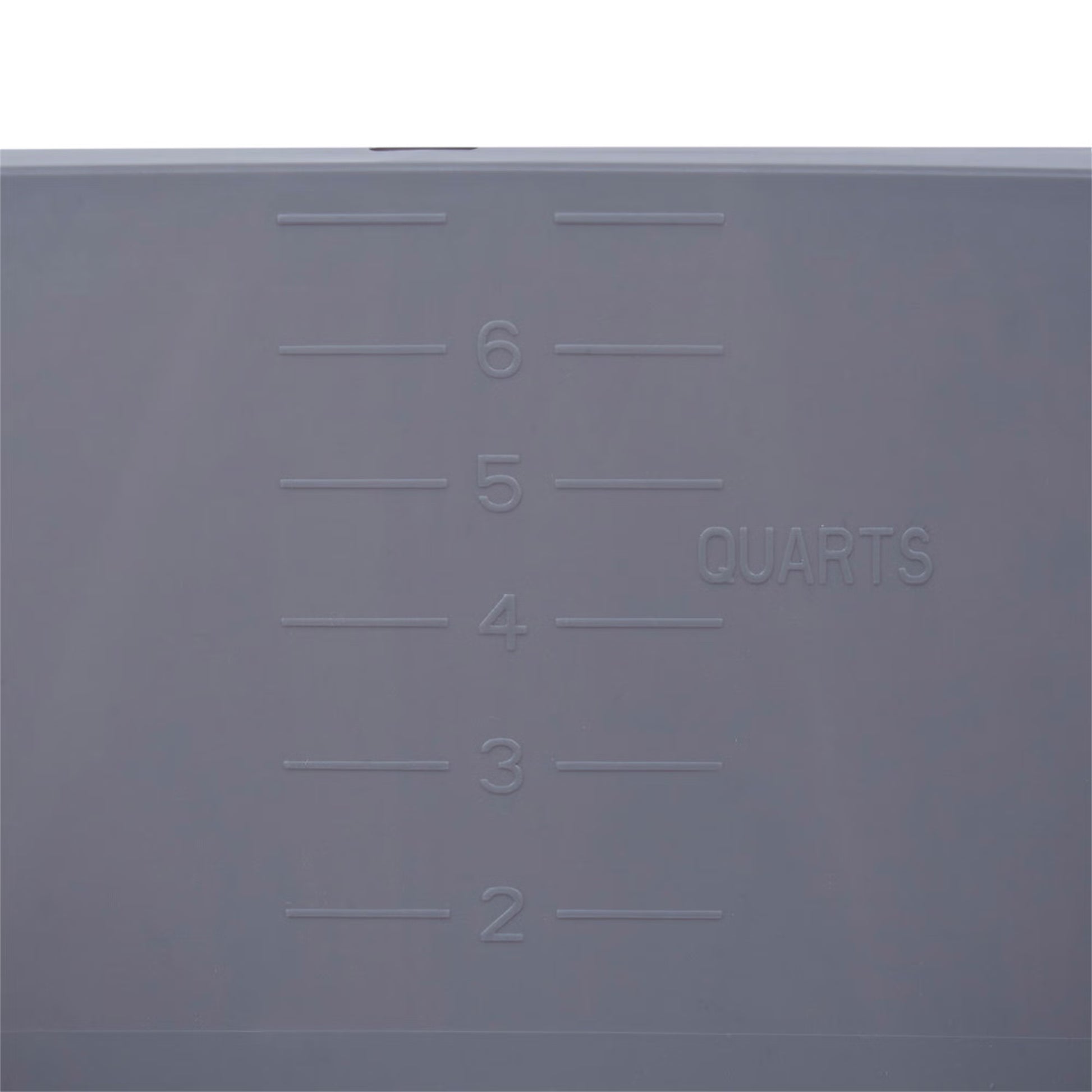 McKesson Wash Basin, Rectangle, 7 Quart, Gray