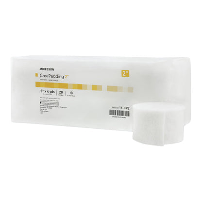 McKesson White Polyester Cast Padding, 2 Inch x 4 Yard