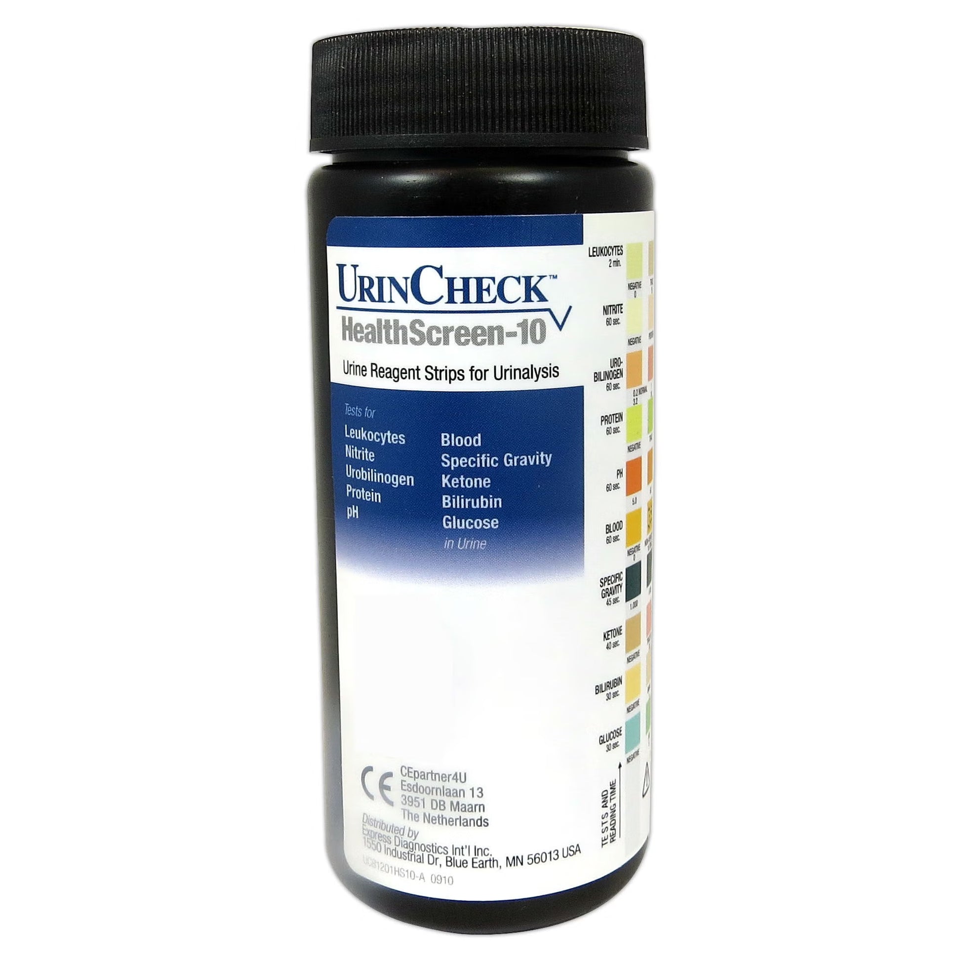 UrinCheck™ HealthScreen Urinalysis Test Kit