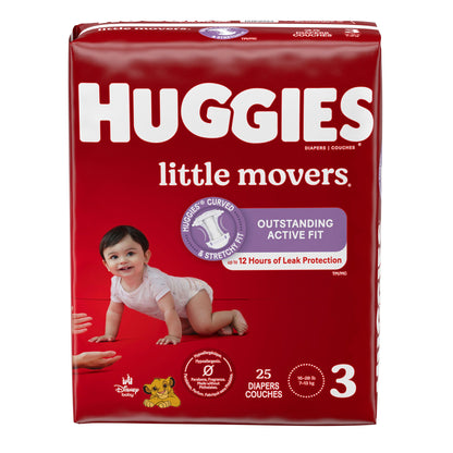Huggies® Little Movers® Diaper, Size 3