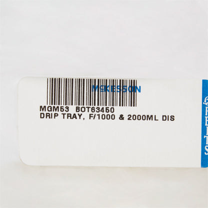 McKesson Dispenser Drip Tray for 1000 and 2000 mL Dispensers