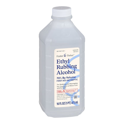 Foster & Thrive™ 70% Ethyl Rubbing Alcohol, 16-ounce Bottle