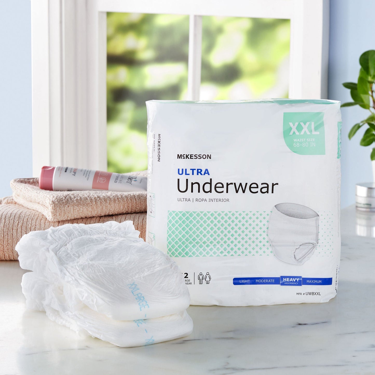 McKesson Ultra Heavy Absorbent Underwear, 2X-Large
