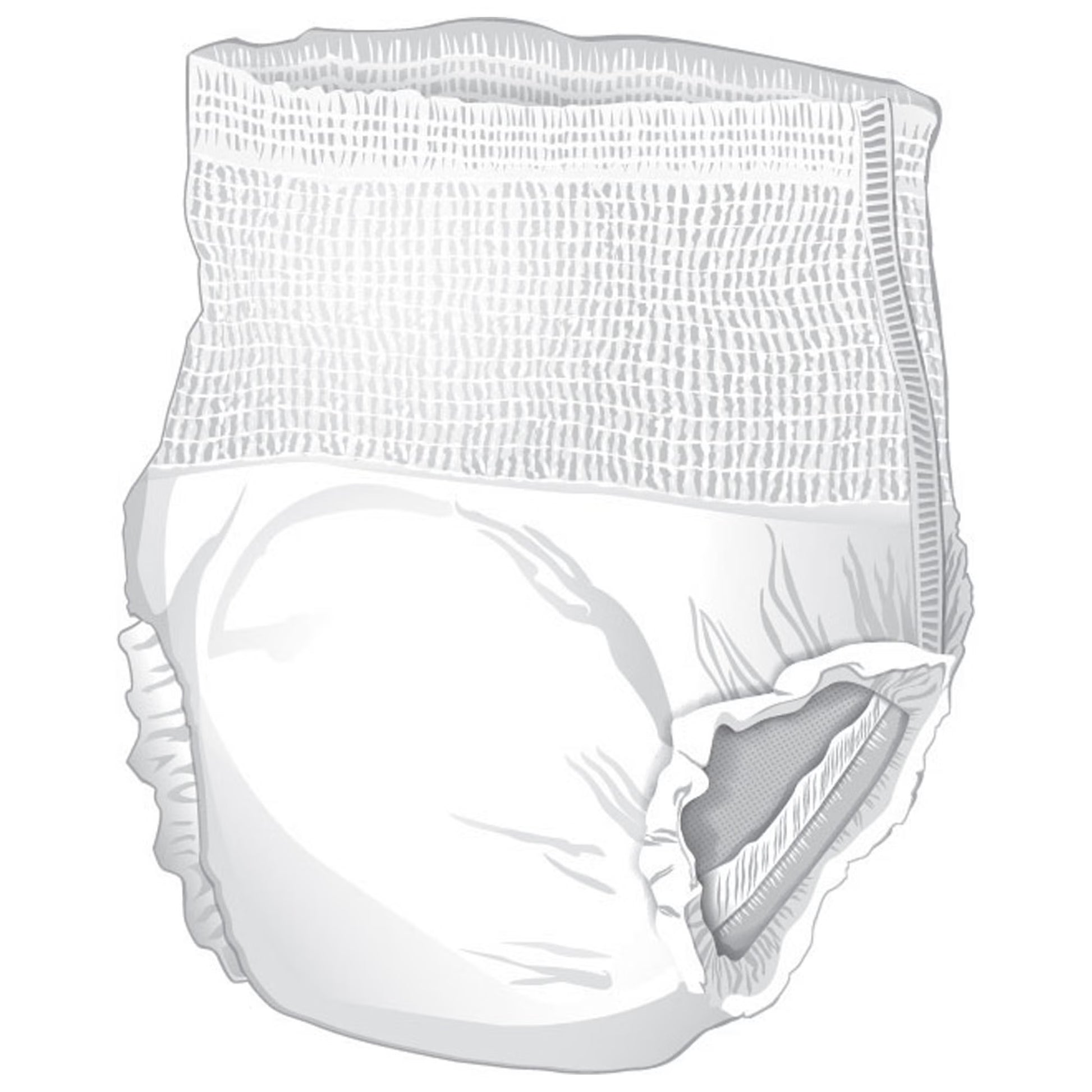 McKesson Ultimate Heavy Absorbency Incontinence Underwear, Extra Large