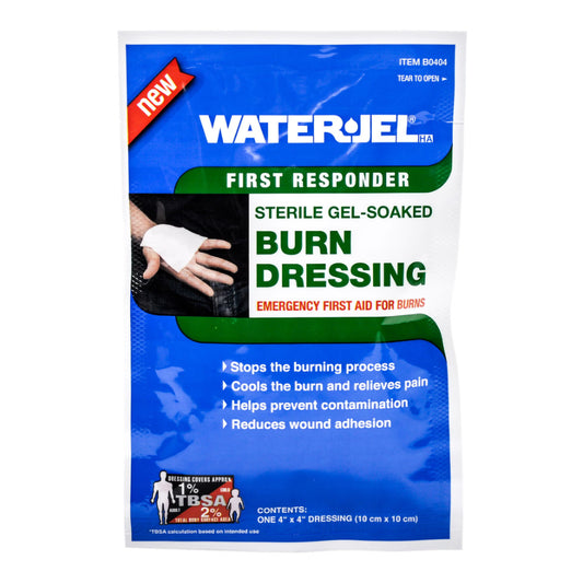 Hydrogel Burn Dressing Burn Stop® Sheet 4 X 4 Inch Sterile