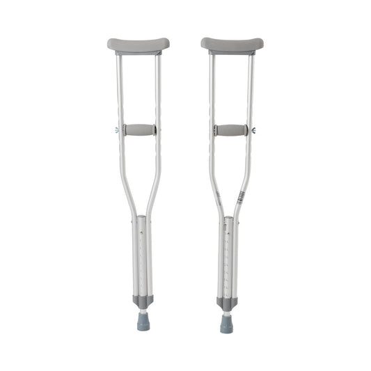 McKesson Underarm Crutches for Children 4'6" – 5'2"
