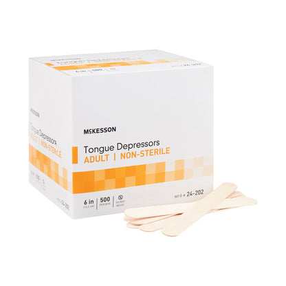 McKesson Tongue Depressors for Adult Use, Nonsterile