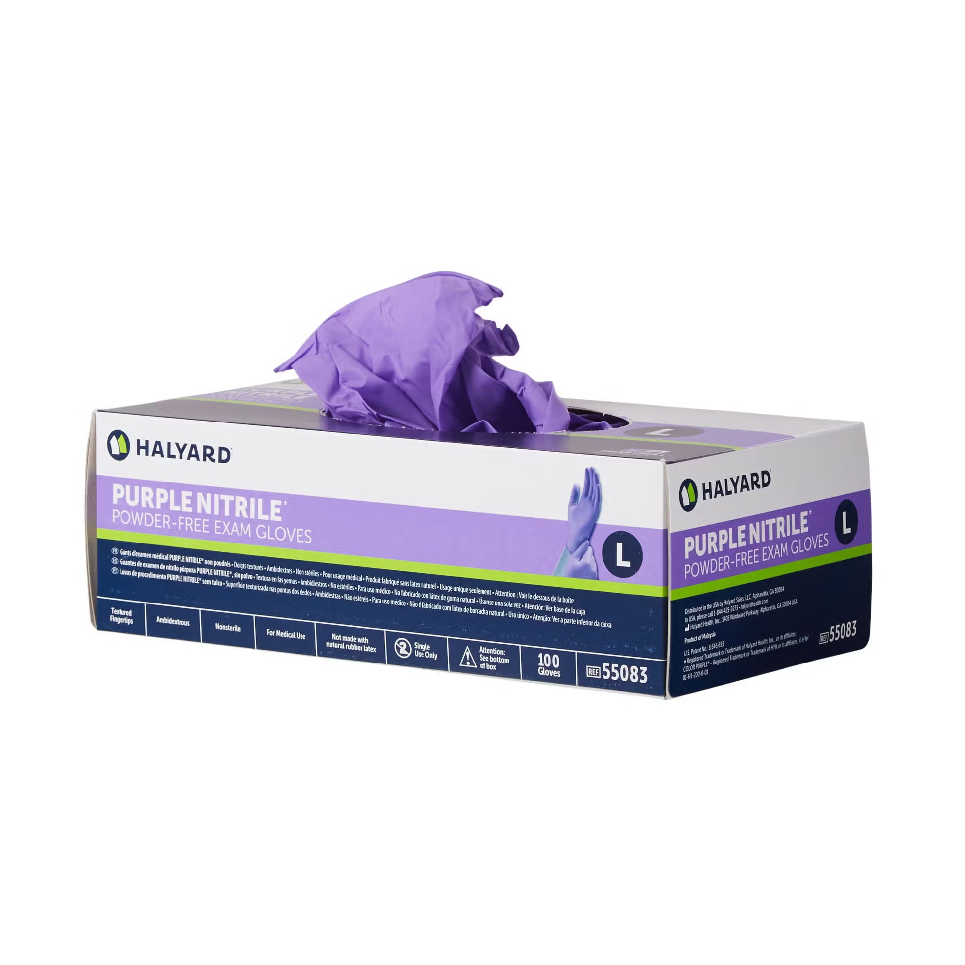 Purple Nitrile® Exam Glove, Large