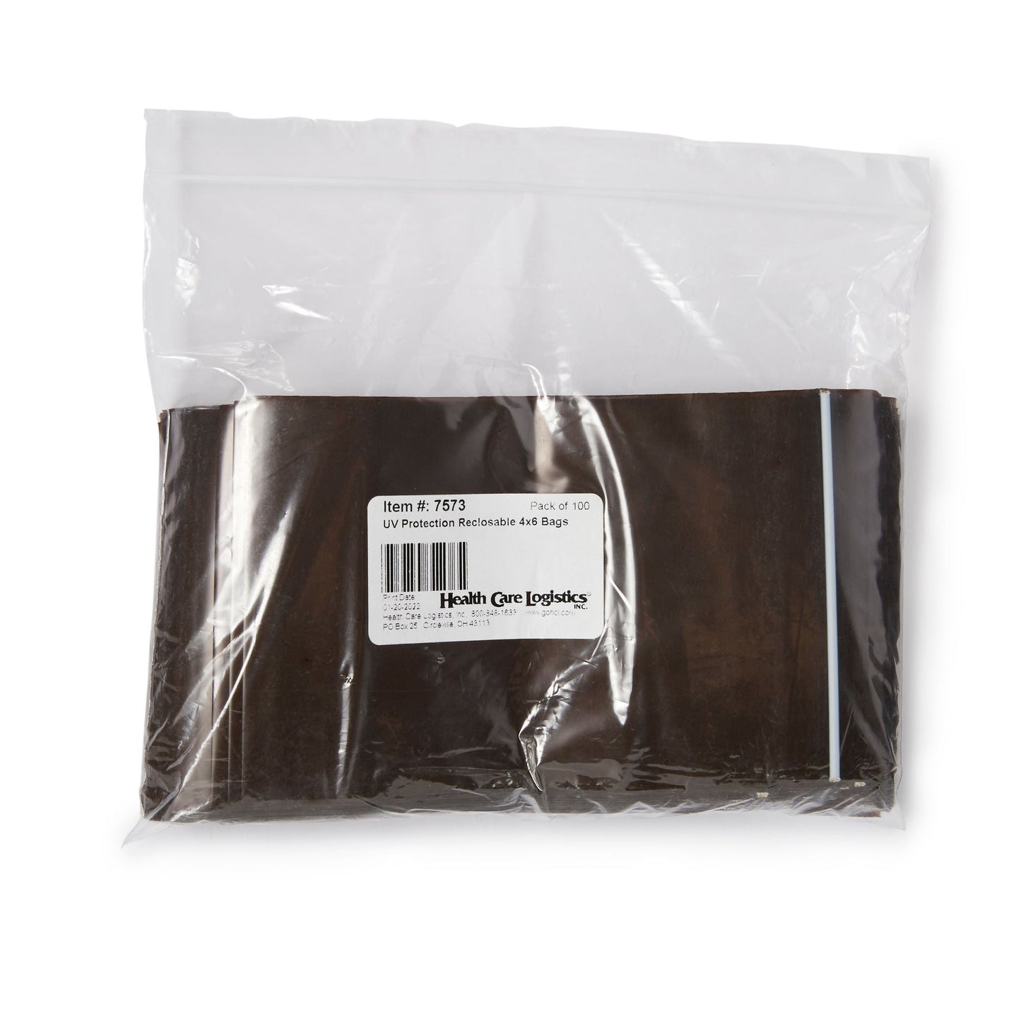Minigrip® Zippit® Reclosable UV Protection Bag, 4 x 6 Inch