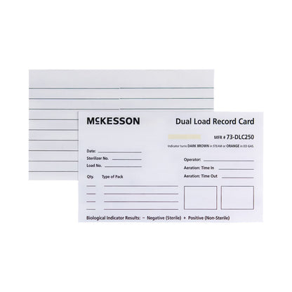 McKesson Sterilization Record Card