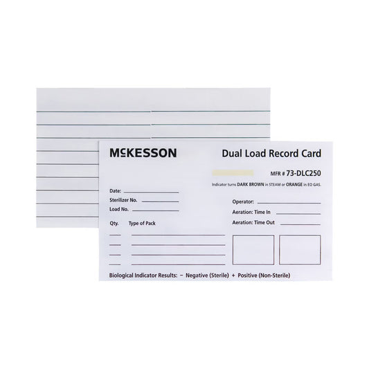 McKesson Sterilization Record Card