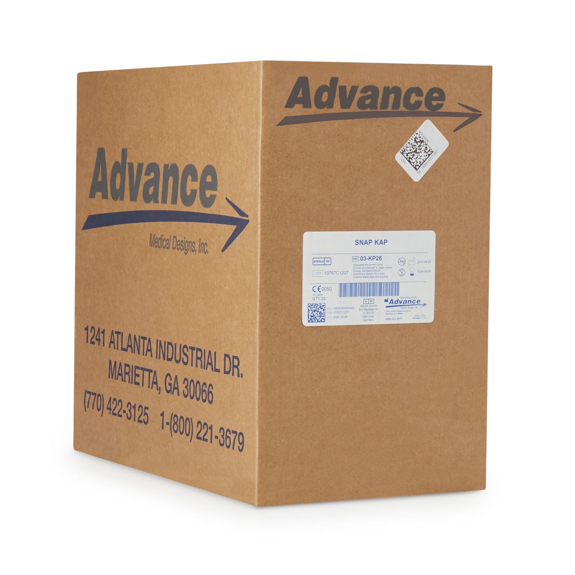 Snap Kap™ Dome Cover, 26-Inch Depth