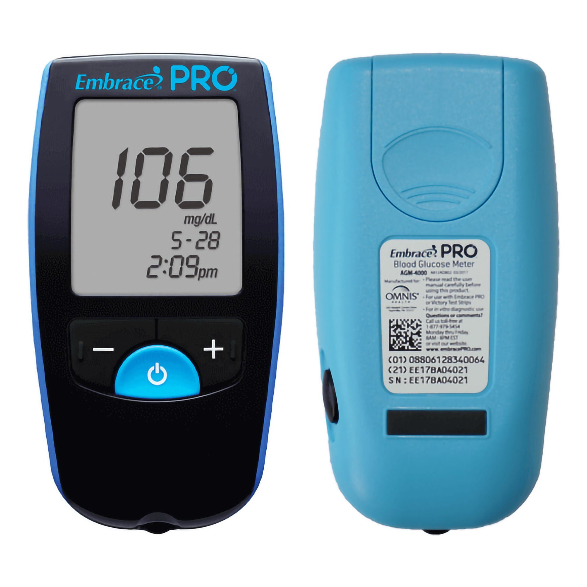 Embrace® Pro Blood Glucose Meter