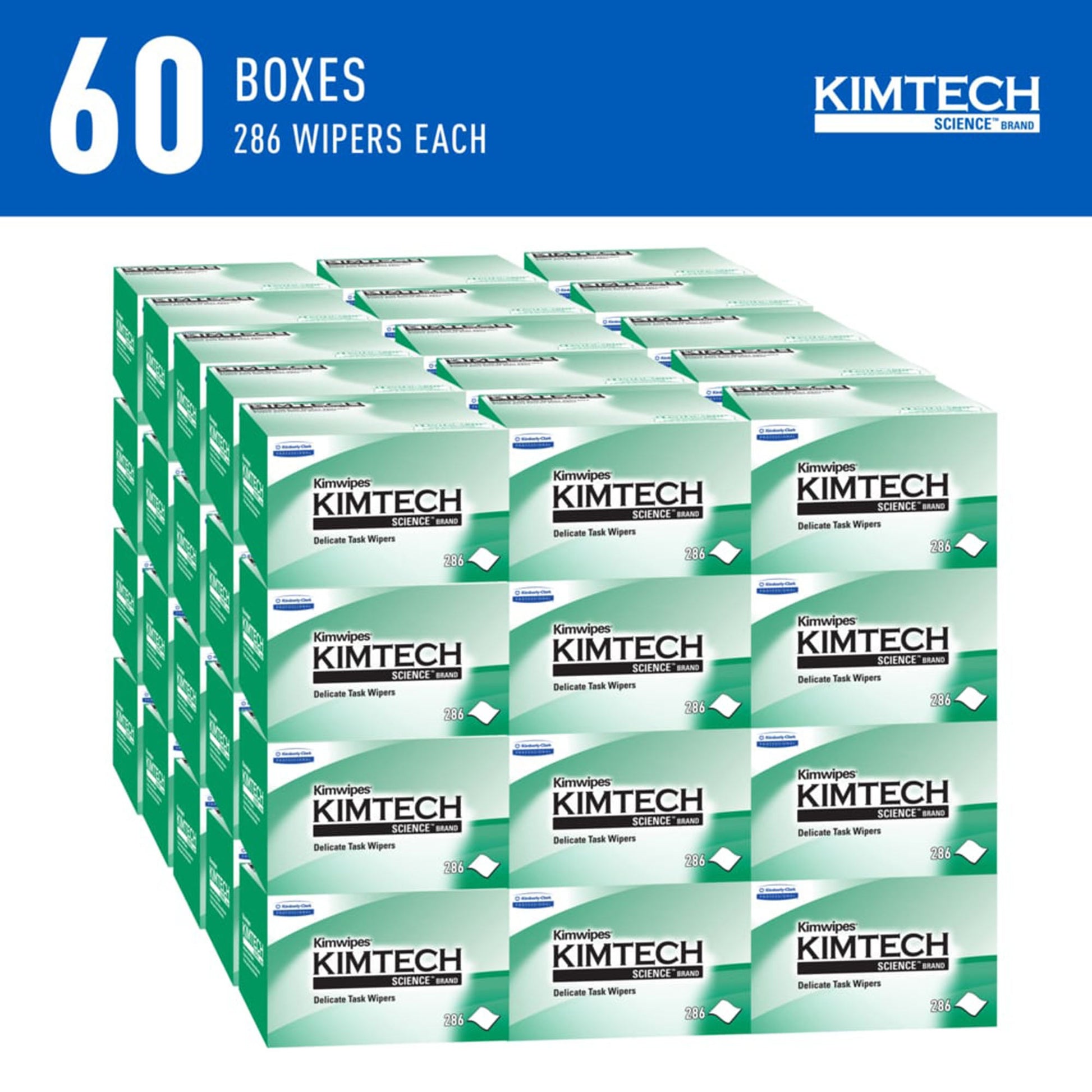 Kimtech Science™ Kimwipes™ Delicate Task Wipes, 1 Ply, 8.2 x 4.39 in