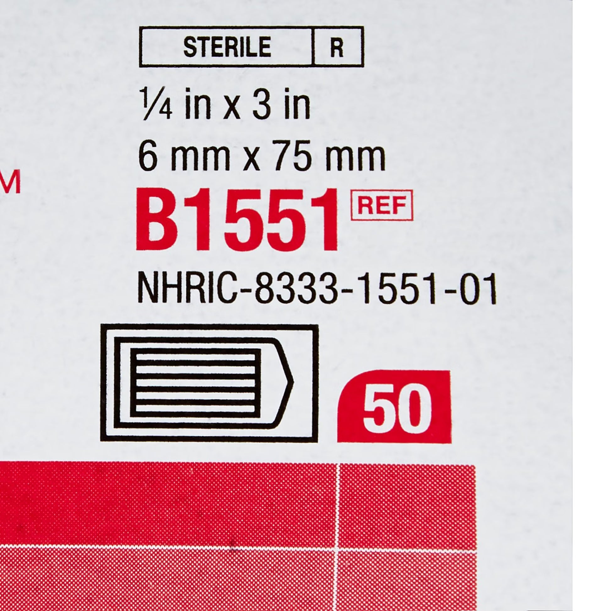 3M Steri-Strip Blend Tone Skin Closures, Beige, 1/4 inch X 3 inch, nonwoven