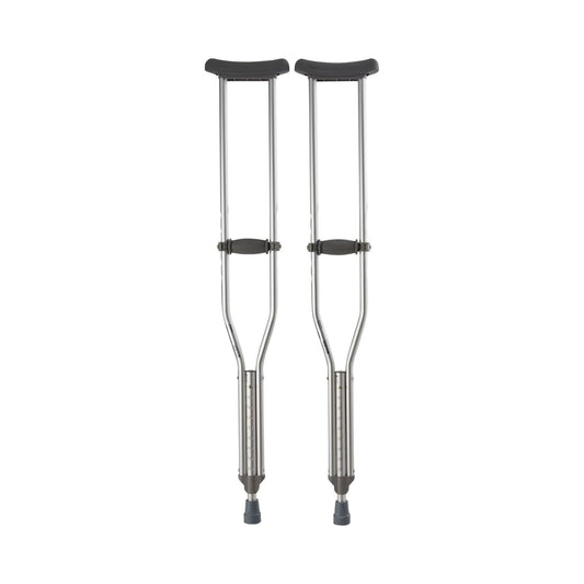 McKesson Underarm Crutches for Adults 5'2" – 5'10"