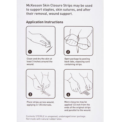 McKesson Skin Closure Reinforced Strip