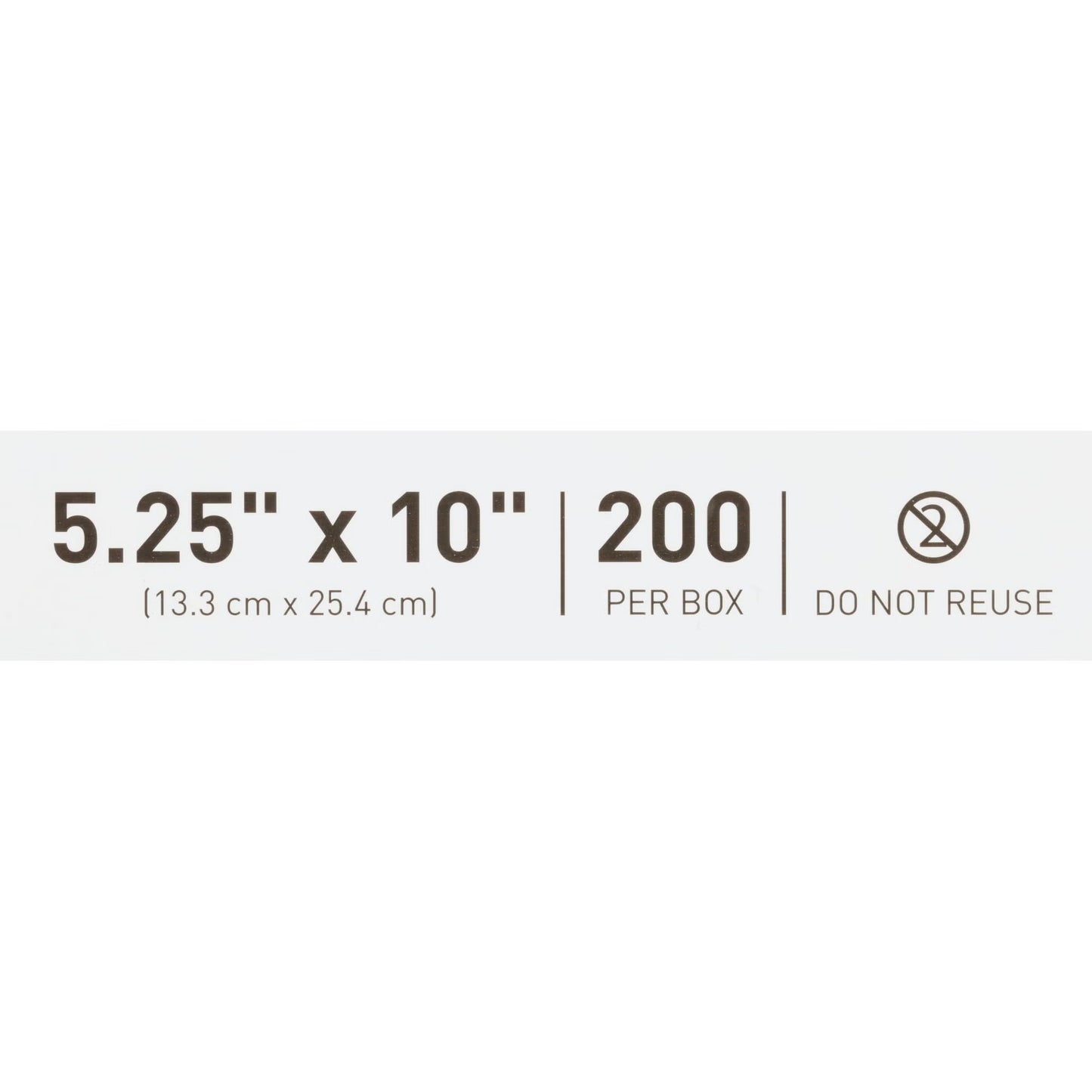 McKesson Argent® Sure-Check® Sterilization Pouch, 5-1/4 x 10 Inch