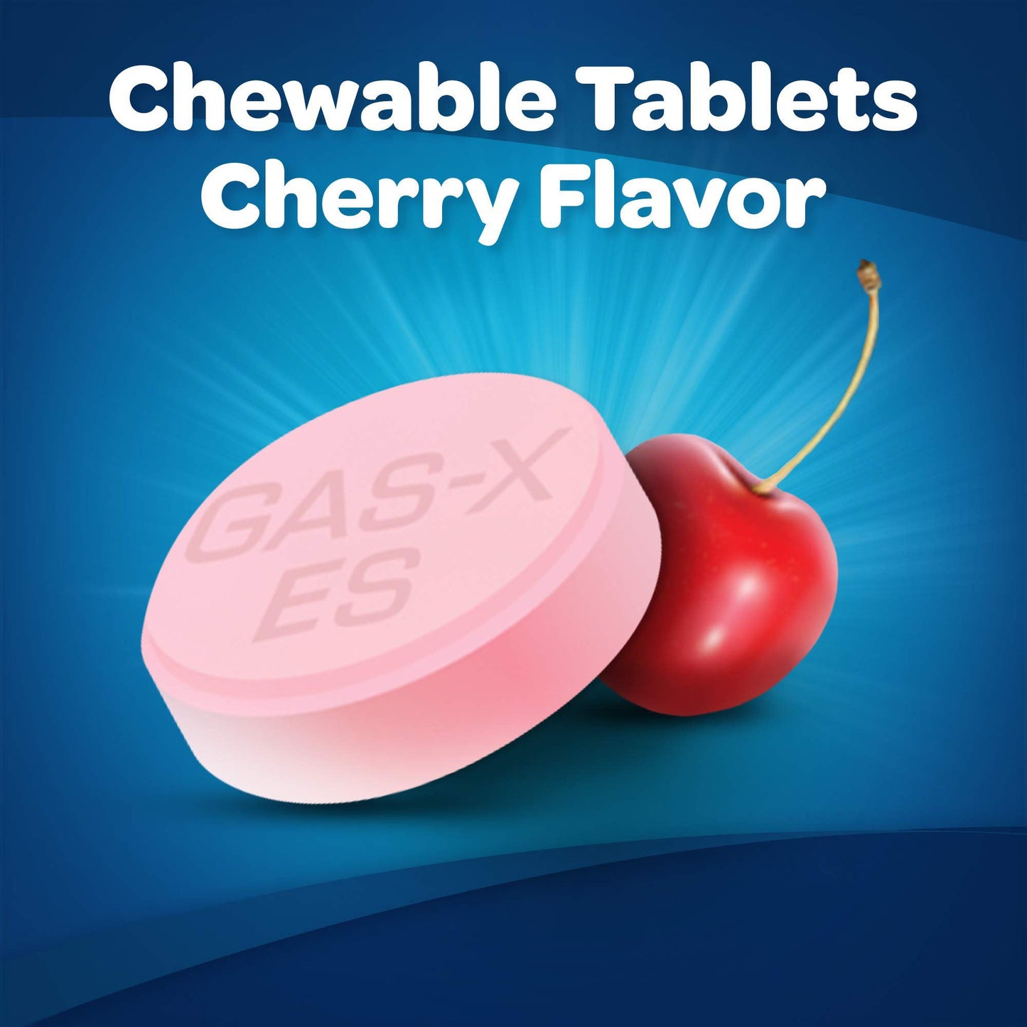 Gas-X® 125 mg Chewable Tablets Extra Strength, Cherry Creme