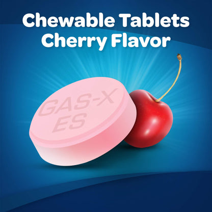 Gas-X® 125 mg Chewable Tablets Extra Strength, Cherry Creme