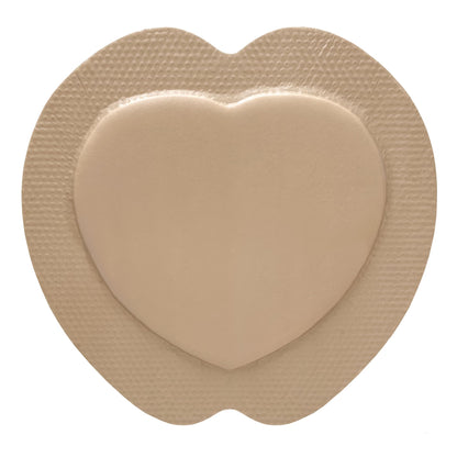 McKesson Hydrocellular Foam Dressing with Border Silicone Adhesive, Sacral