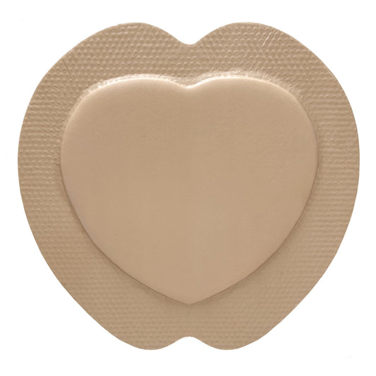 McKesson Hydrocellular Foam Dressing with Border Silicone Adhesive, Sacral