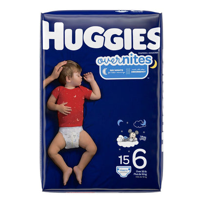 Huggies® OverNites Diaper, Size 6