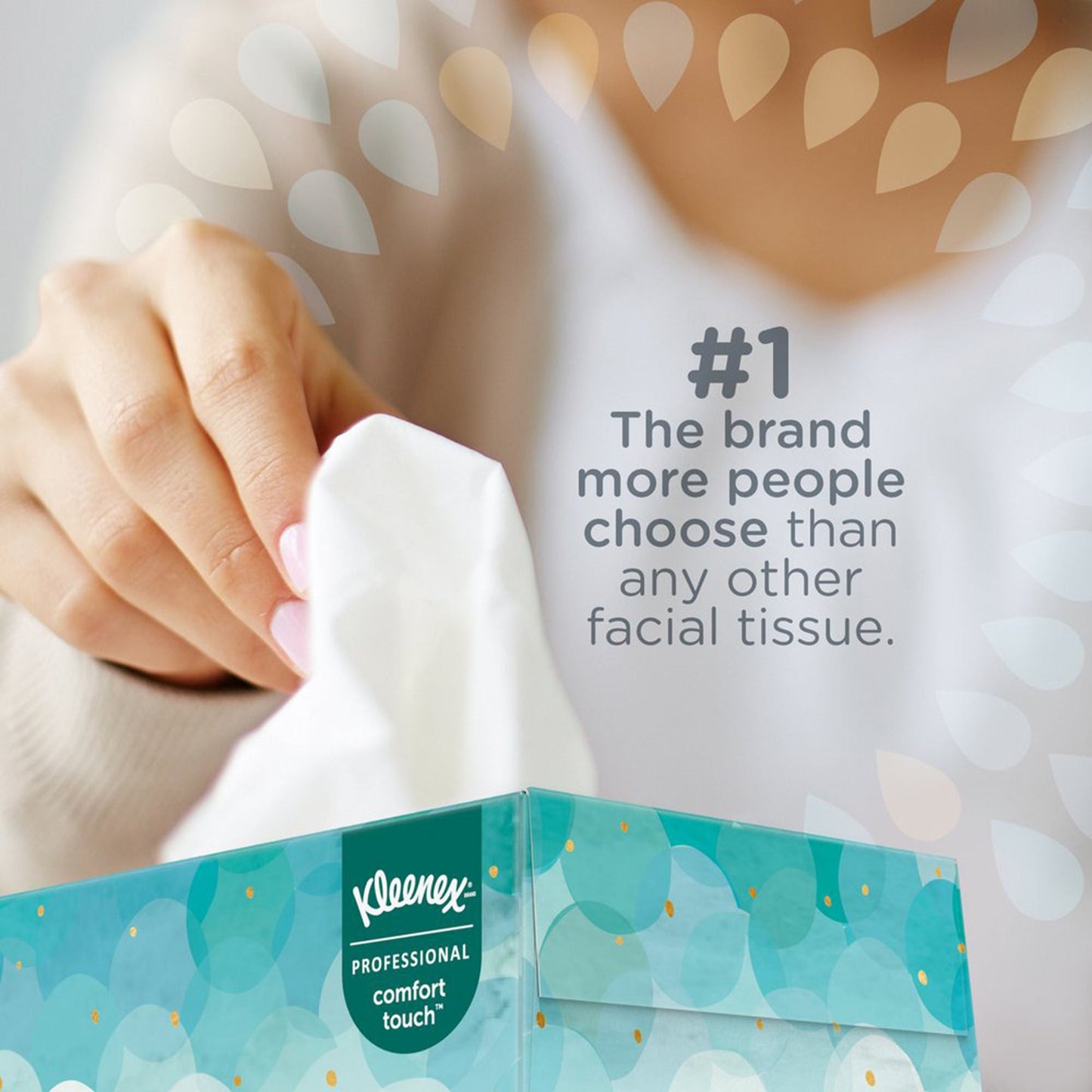 Kleenex® Facial Tissue, Two-Ply, 8.2 X 8.4 Inch