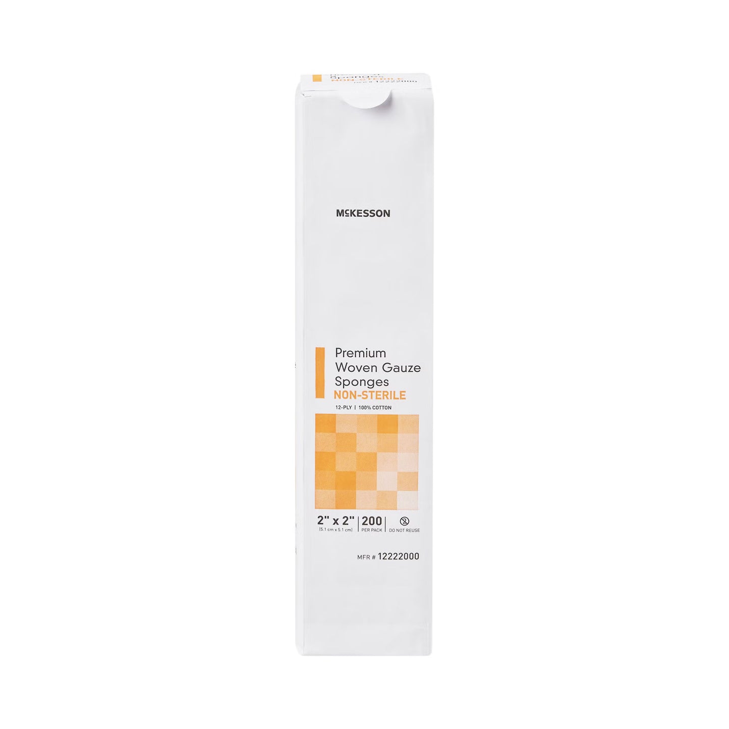 McKesson Gauze Sponge, 2 x 2 Inch, 12-Ply