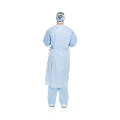 Aero Blue Surgical Gown with Towel, X-Large