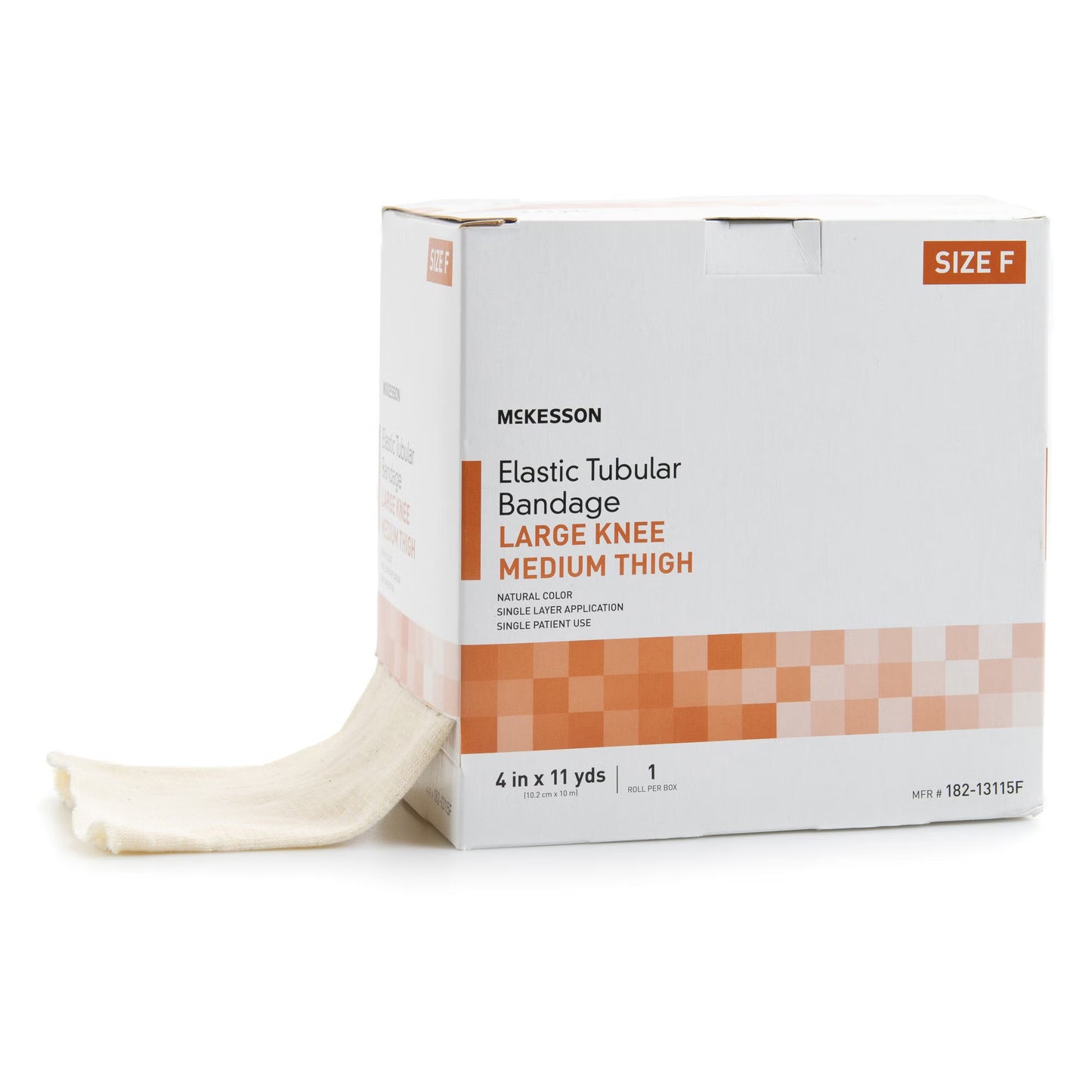 McKesson Elastic Tubular Support Bandage, 4 Inch x 11 Yard