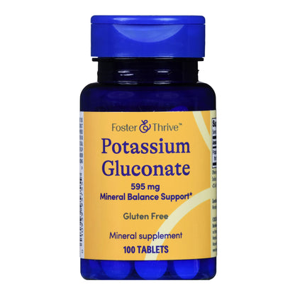 Foster & Thrive™ Potassium Gluconate 595 mg Tablets