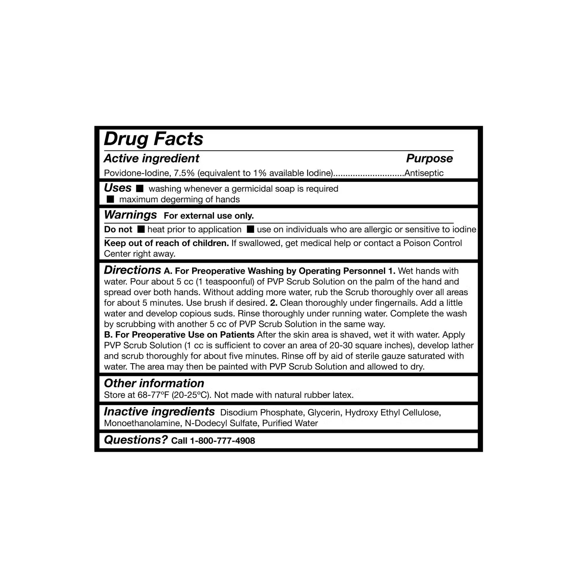 McKesson Prep Solution 1 gal. Jug