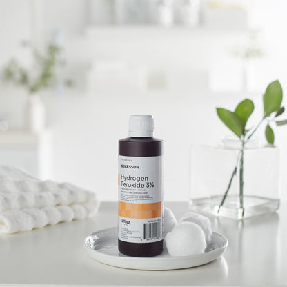 McKesson Hydrogen Peroxide Antiseptic, 4-ounce Bottle